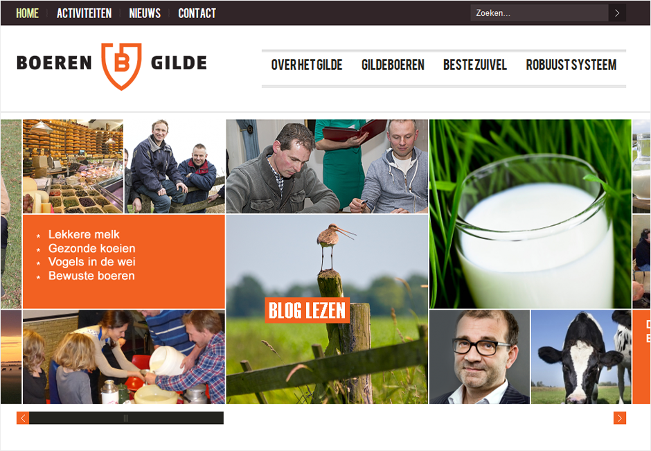 BoerenGilde website ontwikkelingen samen met WhatEls