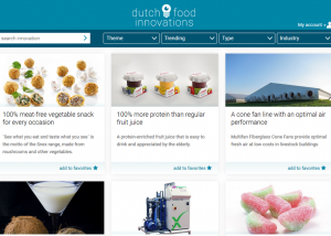 In opdracht van Food Valley vullen van de website van Dutch Food Innovations met teksten en foto's (inclusief passend maken van fotomateriaal).
